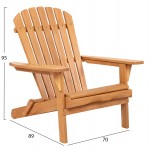 ΠΟΛΥΘΡΟΝΑ LOUNGE ΠΤΥΣΣΟΜΕΝΗ SKALL HM6619 ΞΥΛΟ TEAK ΦΥΣΙΚΟ 70x89x95Υεκ c542665