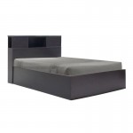 Κρεβάτι με στρώμα Olympus-Dreamer pakoworld wenge 120x200εκ c542672