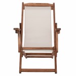 ΣΕΖΛΟΝΓΚ ΛΗΜΝΟΣ ΜΕ ΜΠΡΑΤΣΑ ΕΜΠ ΣΜΟΣ ΚΑΡΥΔΙ ΜΕ PVC 2Χ1 ΕΚΡΟΥ HM11433 01 62 5x97x105εκ c542675