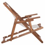 ΣΕΖΛΟΝΓΚ ΛΗΜΝΟΣ ΜΕ ΜΠΡΑΤΣΑ ΕΜΠ ΣΜΟΣ ΚΑΡΥΔΙ ΜΕ PVC 2Χ1 ΕΚΡΟΥ HM11433 01 62 5x97x105εκ c542675