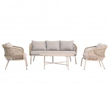 ΣΕΤ ΣΑΛΟΝΙ ΕΞ ΧΩΡΟΥ 5Θ ELOWEN HM6508 02 ΑΛΟΥΜΙΝΙΟ-ΣΧΟΙΝΙ ΜΠΕΖ--ΜΑΞΙΛΑΡΙΑ ΓΚΡΙ c542678