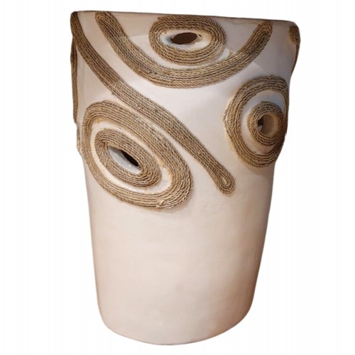 ΕΠΙΤΡΑΠΕΖΙΟ ΔΙΑΚΟΣΜΗΤΙΚΟ ΒΑΖΟ DEAN HM4677 02L ΤΕΡΑΚΟΤΑ ΣΕ ΚΡΕΜ--Φ24x35Υεκ c542680