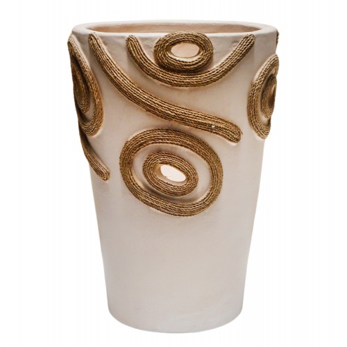 ΕΠΙΤΡΑΠΕΖΙΟ ΔΙΑΚΟΣΜΗΤΙΚΟ ΒΑΖΟ DEAN HM4677 02S ΤΕΡΑΚΟΤΑ ΣΕ ΚΡΕΜ--Φ19x25Υεκ c542682