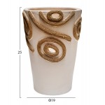 ΕΠΙΤΡΑΠΕΖΙΟ ΔΙΑΚΟΣΜΗΤΙΚΟ ΒΑΖΟ DEAN HM4677 02S ΤΕΡΑΚΟΤΑ ΣΕ ΚΡΕΜ--Φ19x25Υεκ c542682