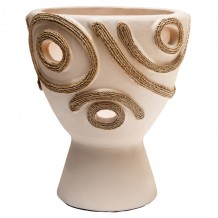 ΕΠΙΤΡΑΠΕΖΙΟ ΔΙΑΚΟΣΜΗΤΙΚΟ ΒΑΖΟ DEAN HM4678 02 ΤΕΡΑΚΟΤΑ ΣΕ ΚΡΕΜ--Φ23x29Υεκ c542683