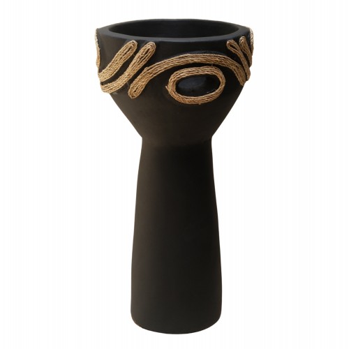 ΕΠΙΤΡΑΠΕΖΙΟ ΔΙΑΚΟΣΜΗΤΙΚΟ DEAN HM4679 01 ΜΑΥΡΗ ΤΕΡΑΚΟΤΑ ΣΧΟΙΝΙ AGEL Φ17x35Υεκ c542684