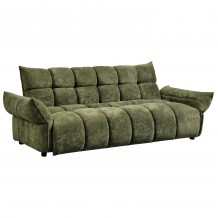 ΚΑΝΑΠΕΣ ΚΡΕΒΑΤΙ MELU HM3314 03 ΠΡΑΣΙΝΟ ΥΦΑΣΜΑ--ΚΑΘΙΣΜΑ POCKET SPRINGS 240-250x90x85Υεκ c542729