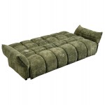 ΚΑΝΑΠΕΣ ΚΡΕΒΑΤΙ MELU HM3314 03 ΠΡΑΣΙΝΟ ΥΦΑΣΜΑ--ΚΑΘΙΣΜΑ POCKET SPRINGS 240-250x90x85Υεκ c542729