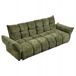 ΚΑΝΑΠΕΣ ΚΡΕΒΑΤΙ MELU HM3314 03 ΠΡΑΣΙΝΟ ΥΦΑΣΜΑ--ΚΑΘΙΣΜΑ POCKET SPRINGS 240-250x90x85Υεκ c542729