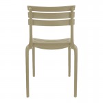 Καρέκλα Almea pakoworld στοιβαζόμενη pp cappuccino 42 5x55 5x82εκ c542749