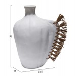 ΕΠΙΤΡΑΠΕΖΙΟ ΔΙΑΚΟΣΜΗΤΙΚΟ JEBB HM4689 02 ΛΕΥΚΗ ΤΕΡΑΚΟΤΑ GRASS--23 5x16x33Υεκ c542782