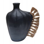 ΕΠΙΤΡΑΠΕΖΙΟ ΔΙΑΚΟΣΜΗΤΙΚΟ JEBB HM4689 01 ΜΑΥΡΗ ΤΕΡΑΚΟΤΑ GRASS--23 5x16x33Υεκ c542783