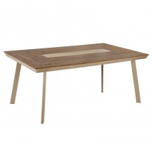 ΤΡΑΠΕΖΙ ΑΛΟΥΜΙΝΙΟΥ TABER HM5131 04 ΚΑΠΟΥΤΣΙΝΟ ΜΕ POLYWOOD TOP 200x100x75Υεκ c542787