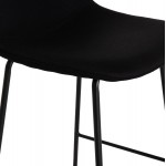 ΣΚΑΜΠΟ ΜΠΑΡ VINCENT HM9298 24 ΜΕΣΑΙΟΥ ΥΨΟΥΣ-ΜΑΥΡΟ ΥΦΑΣΜΑ-ΜΕΤΑΛΛΙΚΑ ΠΟΔΙΑ 43x50x92 5Υεκ SET 4τμχ c542793