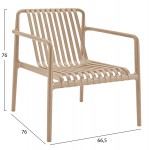 ΠΟΛΥΘΡΟΝΑ LOUNGE ΕΞΩΤ ΧΩΡΟΥ MALEN HM6626 04 ΚΑΠΟΥΤΣΙΝΟ ΠΟΛΥΠΡΟΠΥΛΕΝΙΟ 66x77x76Υεκ c542806