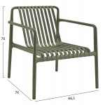 ΠΟΛΥΘΡΟΝΑ LOUNGE ΕΞΩΤ ΧΩΡΟΥ MALEN HM6626 05 OLIVE GREEN ΠΟΛΥΠΡΟΠΥΛΕΝΙΟ 66x77x76Υεκ c542807