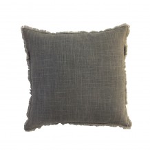 LIBELL 1 ΔΙΑΚΟΣΜΗΤΙΚΟ ΜΑΞΙΛΑΡΙ 45x45cm ΥΦΑΣΜΑ ΓΚΡΙ c542903