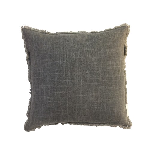 LIBELL 1 ΔΙΑΚΟΣΜΗΤΙΚΟ ΜΑΞΙΛΑΡΙ 45x45cm ΥΦΑΣΜΑ ΓΚΡΙ c542903