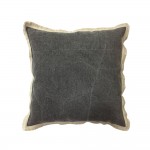 GROUND 1 ΔΙΑΚΟΣΜΗΤΙΚΟ ΜΑΞΙΛΑΡΙ 45x45cm ΥΦΑΣΜΑ ΓΚΡΙ c542904