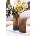 GRAVIR HONEY ΒΑΖΟ 16x12x44cm ΓΥΑΛΙ ΚΑΦΕ c542909