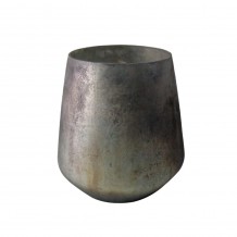 EMEL ΒΑΣΗ ΡΕΣΩ 15x15x16cm ΓΥΑΛΙ ΓΚΡΙ c542912