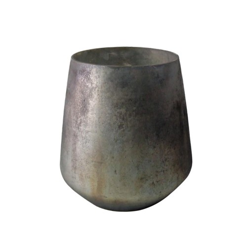 EMEL ΒΑΣΗ ΡΕΣΩ 15x15x16cm ΓΥΑΛΙ ΓΚΡΙ c542912