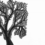 FORET 2 ΔΙΑΚΟΣΜΗΤΙΚΟ ΔΕΝΤΡΟ 33x8x45cm POLYRESIN ΜΑΥΡΟ ΛΕΥΚΟ c542922