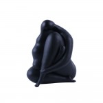CHEVEU BLACK 1 ΔΙΑΚΟΣΜΗΤΙΚΗ ΦΙΓΟΥΡΑ 18x13x21cm POLYRESIN ΜΑΥΡΟ c542928