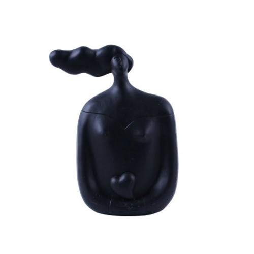 CHEVEU BLACK 2 ΔΙΑΚΟΣΜΗΤΙΚΗ ΦΙΓΟΥΡΑ 17x8x21cm POLYRESIN ΜΑΥΡΟ c542929