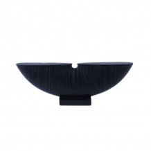 MORIRI ΔΙΑΚΟΣΜΗΤΙΚΟ TOTEM 35x6x12cm POLYRESIN ΜΑΥΡΟ c542934