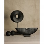 MORIRI ΔΙΑΚΟΣΜΗΤΙΚΟ TOTEM 35x6x12cm POLYRESIN ΜΑΥΡΟ c542934