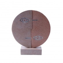 CONTRASTO ΔΙΑΚΟΣΜΗΤΙΚΟ TOTEM 25x8x29cm POLYRESIN TERRACOTTA c542935