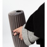 RIGE ΒΑΖΟ 12x12x36cm ΚΕΡΑΜΙΚΟ ΑΝΘΡΑΚΙ ΜΑΤ c542941