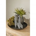 BLURRY ΔΙΑΚΟΣΜΗΤΙΚΟ ΚΑΜΗΛΟΠΑΡΔΑΛΗ 11x9x31cm POLYRESIN ΛΕΥΚΟ ΜΑΥΡΟ c542946