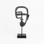 ACT BLACK 2 ΔΙΑΚΟΣΜΗΤΙΚΟ TOTEM 15x7x32cm POLYRESIN ΜΑΥΡΟ c542949