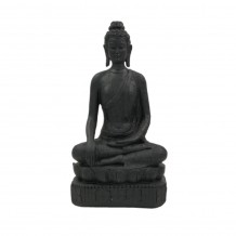 GITA ΔΙΑΚΟΣΜΗΤΙΚΟ ΒΟΥΔΑΣ 23x15x42cm POLYRESIN ΜΑΥΡΟ c542950