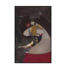 INTERNALITY ΠΙΝΑΚΑΣ ΔΙΑΚΟΣΜΗΣΗΣ 70x110x5cm ΚΑΜΒΑΣ ΠΟΛΥΧΡΩΜΟ ΞΥΛΟ c542956