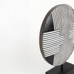 RANDER ΔΙΑΚΟΣΜΗΤΙΚΟ TOTEM 25x7x30cm POLYRESIN ΜΑΥΡΟ ΛΕΥΚΟ c542967