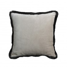 TERRICIO ΔΙΑΚΟΣΜΗΤΙΚΟ ΜΑΞΙΛΑΡΙ 45x45cm ΒΕΛΟΥΔΟ ELEPHANT ΜΑΥΡΟ c542968