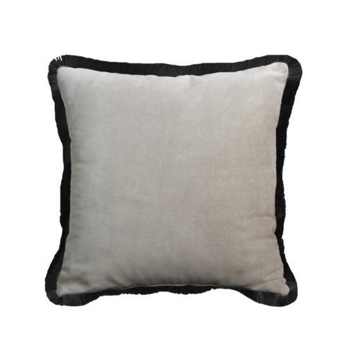 TERRICIO ΔΙΑΚΟΣΜΗΤΙΚΟ ΜΑΞΙΛΑΡΙ 45x45cm ΒΕΛΟΥΔΟ ELEPHANT ΜΑΥΡΟ c542968