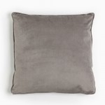 SIMPLY FRANCO ΔΙΑΚΟΣΜΗΤΙΚΟ ΜΑΞΙΛΑΡΙ 45x45cm ΒΕΛΟΥΔΟ ΓΚΡΙ c542971