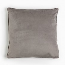 SIMPLY FRANCO ΔΙΑΚΟΣΜΗΤΙΚΟ ΜΑΞΙΛΑΡΙ 45x45cm ΒΕΛΟΥΔΟ ΓΚΡΙ c542971