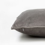 SIMPLY FRANCO ΔΙΑΚΟΣΜΗΤΙΚΟ ΜΑΞΙΛΑΡΙ 45x45cm ΒΕΛΟΥΔΟ ΓΚΡΙ c542971