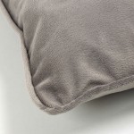 SIMPLY FRANCO ΔΙΑΚΟΣΜΗΤΙΚΟ ΜΑΞΙΛΑΡΙ 45x45cm ΒΕΛΟΥΔΟ ΓΚΡΙ c542971