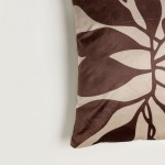 LIANA ΔΙΑΚΟΣΜΗΤΙΚΟ ΜΑΞΙΛΑΡΙ 45x45cm ΒΕΛΟΥΔΟ ΜΠΕΖ ΚΑΦΕ ΓΚΡΙ c542973