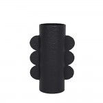 OREJA ΒΑΖΟ 17x10x31cm ΜΕΤΑΛΛΟ ΜΑΥΡΟ c542991