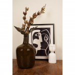 CRUSHED CARAMEL ΜΠΟΥΚΑΛΑ 25x25x40cm ΑΝΑΚΥΚΛΩΜΕΝΟ ΓΥΑΛΙ CARAMEL c542996