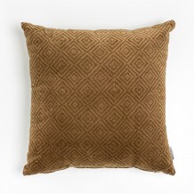 HOMBURG A ΔΙΑΚΟΣΜΗΤΙΚΟ ΜΑΞΙΛΑΡΙ 50x50cm ΒΑΜΒΑΚΙ ΧΡΥΣΟ ΒΕΛΟΥΔΟ c543003