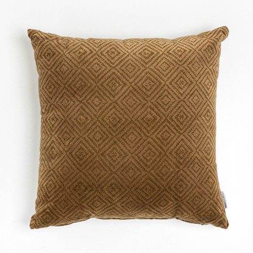 HOMBURG A ΔΙΑΚΟΣΜΗΤΙΚΟ ΜΑΞΙΛΑΡΙ 50x50cm ΒΑΜΒΑΚΙ ΧΡΥΣΟ ΒΕΛΟΥΔΟ c543003