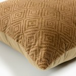 HOMBURG A ΔΙΑΚΟΣΜΗΤΙΚΟ ΜΑΞΙΛΑΡΙ 50x50cm ΒΑΜΒΑΚΙ ΧΡΥΣΟ ΒΕΛΟΥΔΟ c543003